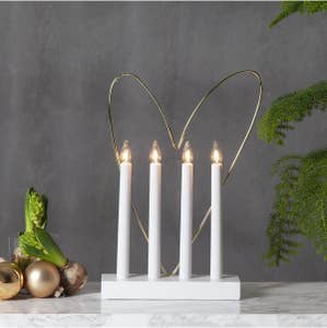 Star Trading Ljusstake Glossy Heart