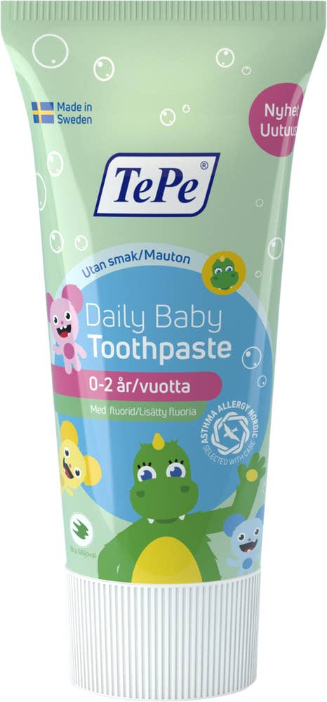 TePe Tandkräm Daily Baby 0-2 År