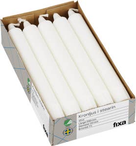 Fixa Kronljus Vit