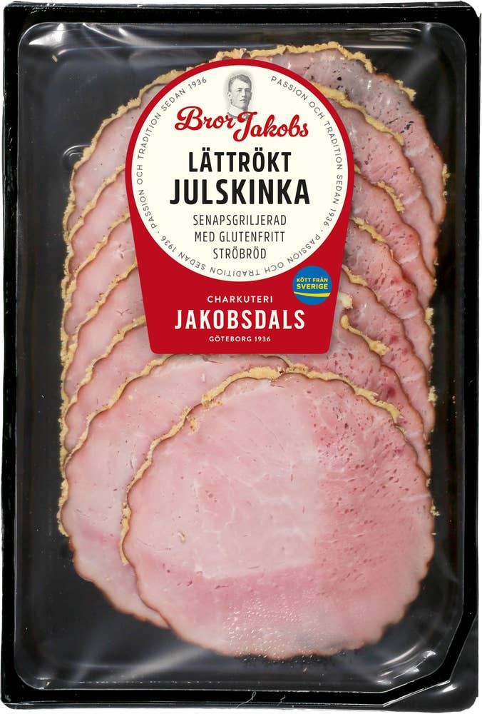 Jakobsdals Bror Jakobs Julskinka Lättrökt