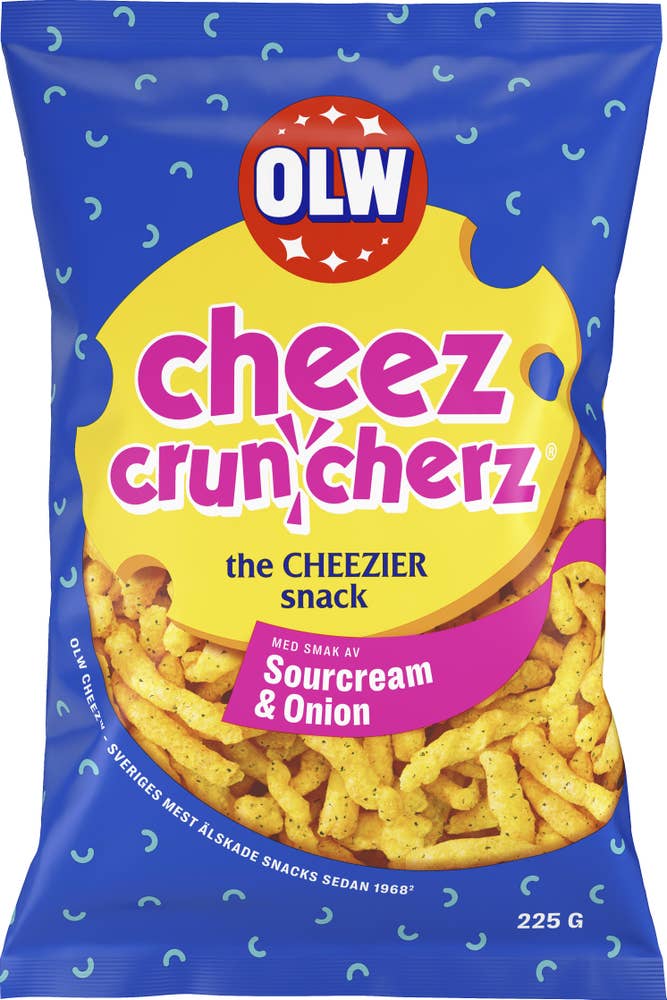 OLW Cheez Cruncherz Sourcream & Onion