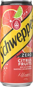 Schweppes Citrus Fruits Zero