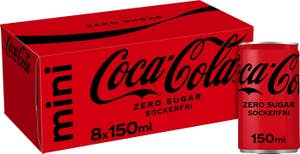 Coca-Cola Zero Sugar Mini 8x15cl