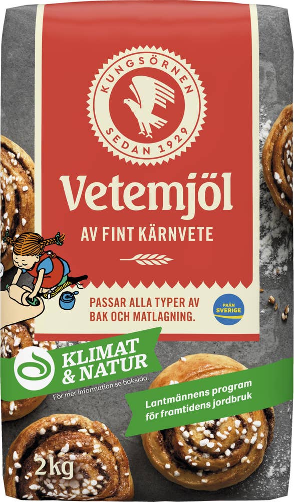 Kungsörnen Vetemjöl av Fint Kärnvete