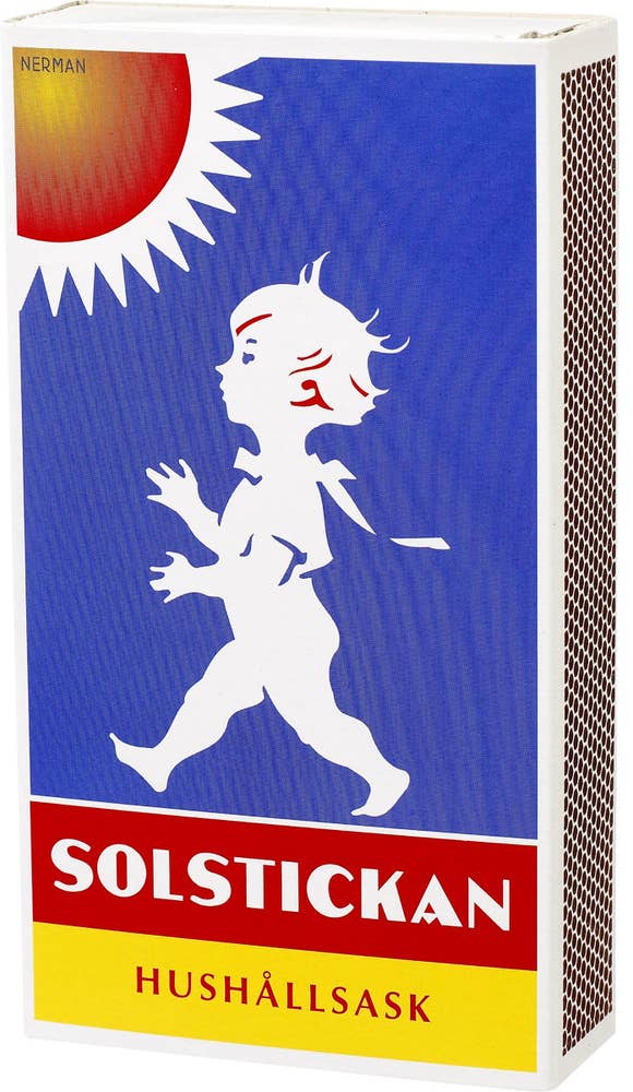 Solstickan Tändstickor Hushållsask 1-p