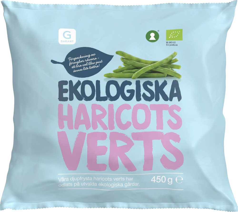 Garant Eko Haricots Verts EKO Fryst