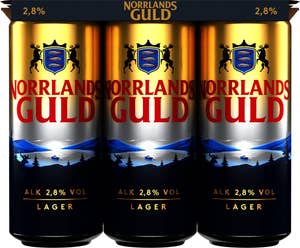 Norrlands Guld Öl 2,8% 6x50cl