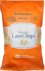 Svenska LantChips Chips Kantarell