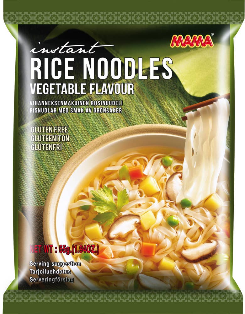 Mama Risnudlar Grönsaker Glutenfri