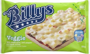 Billys Pan Pizza Veggie Fryst