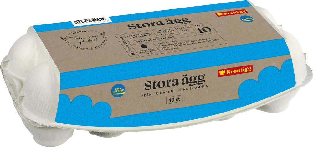 Kronägg Ägg Stora 700g