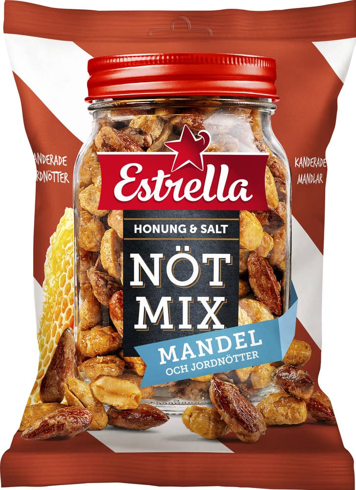 Estrella Nötmix Mandel Honung & Salt