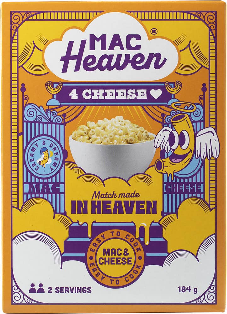 MacHeaven Mac & Cheese 4 Cheese Lovers