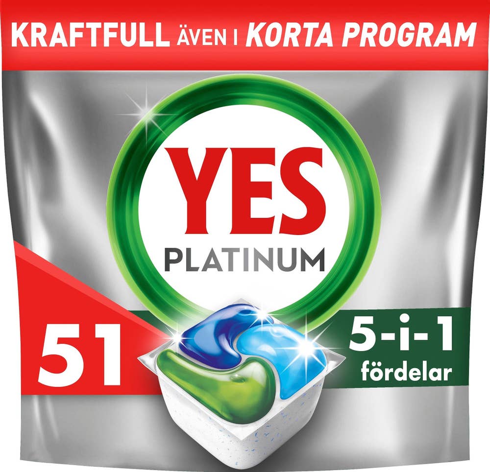 Yes Diskmaskintablett Platinum