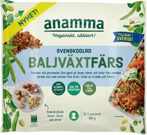 Anamma Baljväxtfärs Svenskodlad Fryst