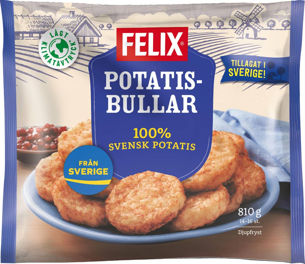 Felix Potatisbullar Frysta
