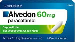 Alvedon Paracetamol Suppositorium 60mg