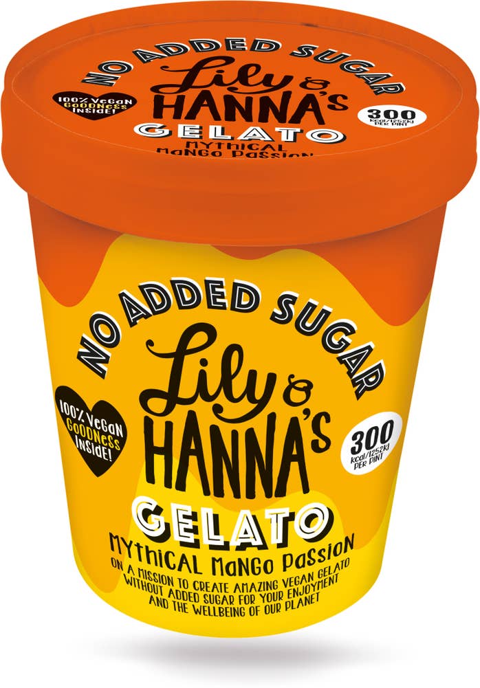 Lily & Hanna Glass Mythical Mango Vegansk 465ml Lily & Hanna's