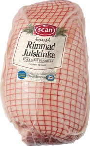 Scan Svensk Rimmad Julskinka Färsk Viktspann 2,8kg - 3,6kg