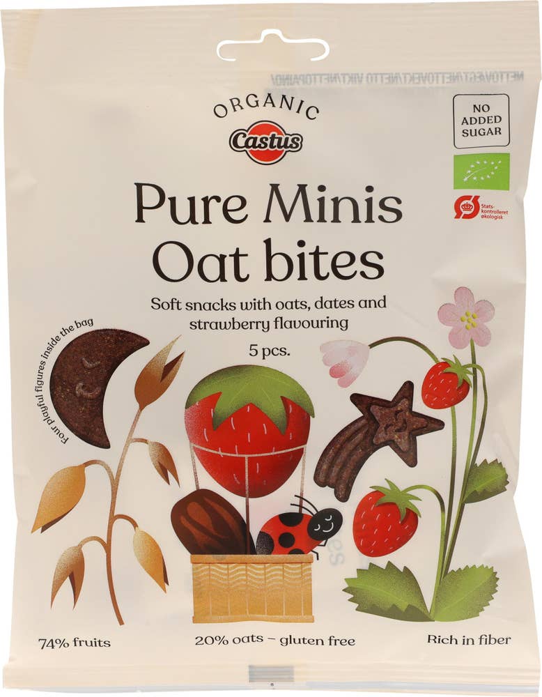 Castus Havrebites Jordgubb