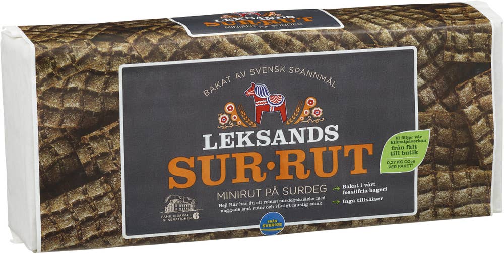 Leksands Knäckebröd Knäckebröd Sur-Rut