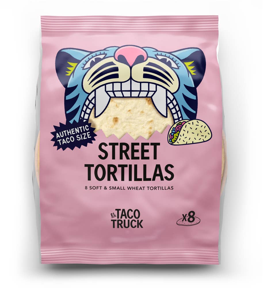 El Taco Truck Street Wheat Tortillas Small 8-p