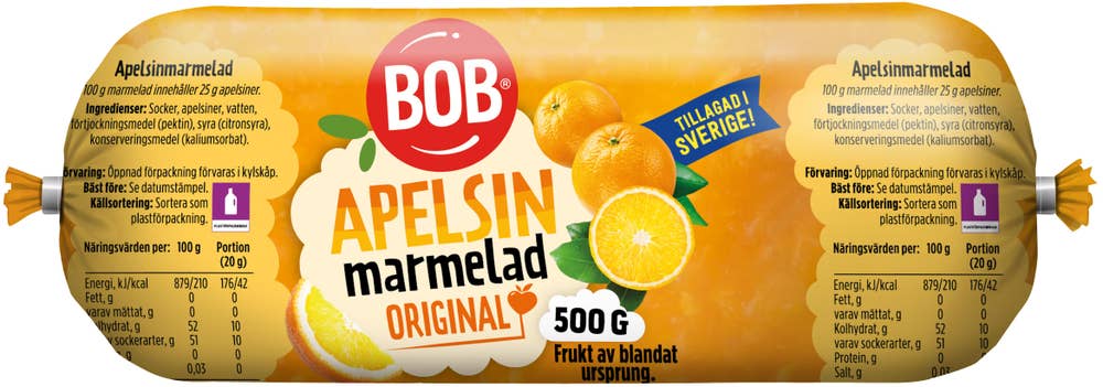 Bob Apelsinmarmelad Refill