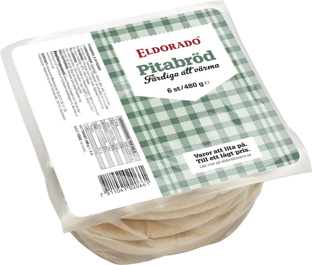 Eldorado Pitabröd 6-p