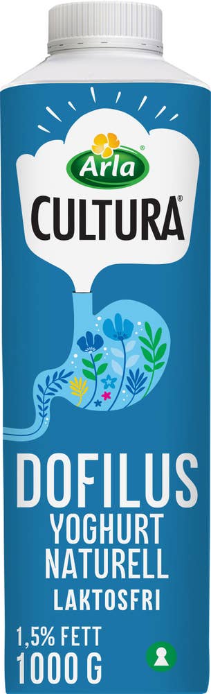 Arla® Cultura® Dofilus Yoghurt Naturell 1,5% Laktosfri