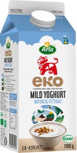 Arla Ko® Yoghurt Mild Naturell 3.8-4.5% EKO/KRAV