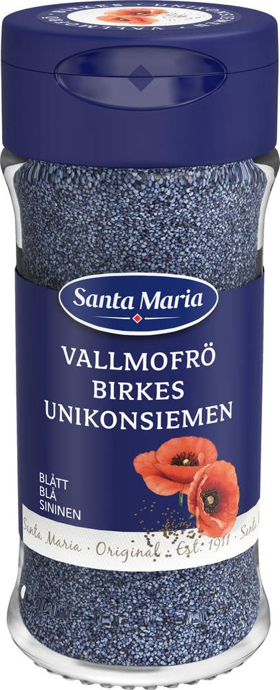Santa Maria Vallmofrö Blå