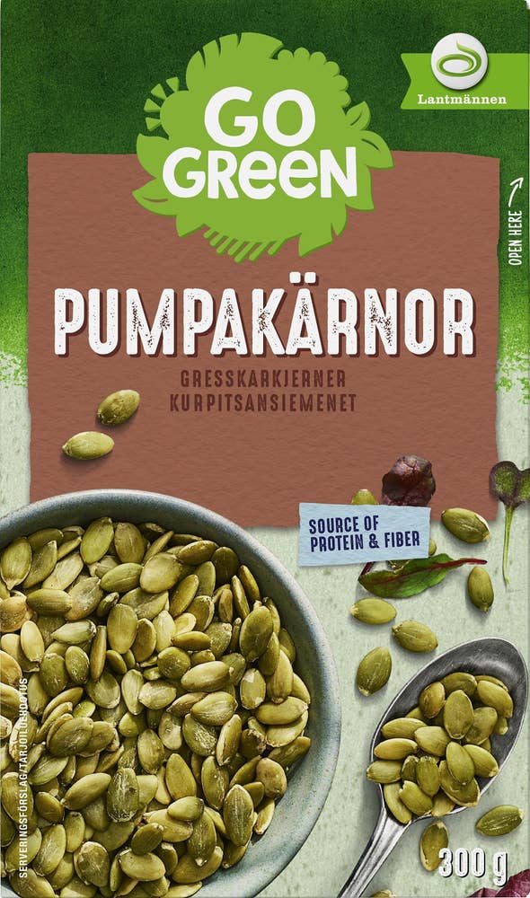 GoGreen Pumpakärnor