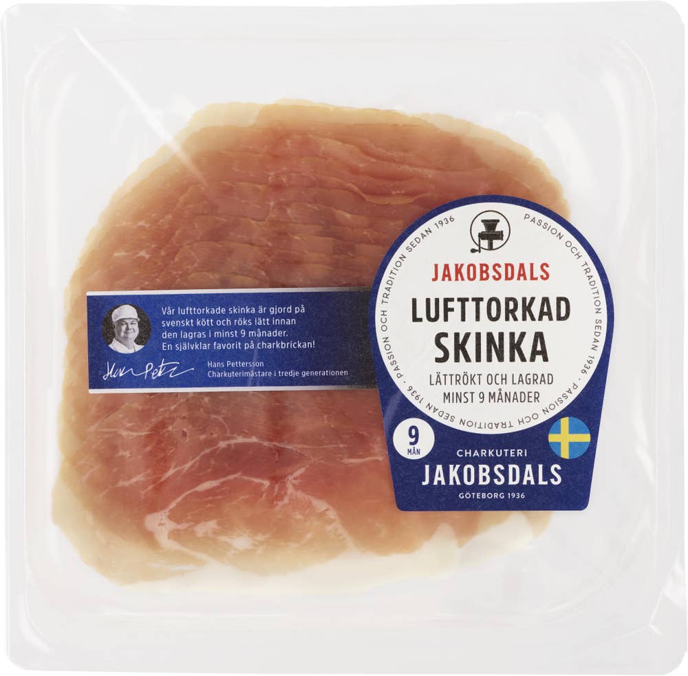 Jakobsdals Lufttorkad Skinka