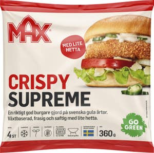 Max Burgare Crispy Supreme Fryst