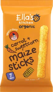 Ella's Kitchen Sticks Majs & Morot 7M EKO