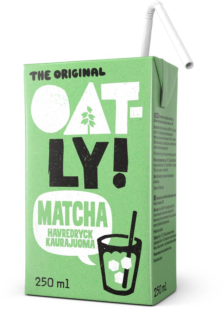 Oatly Havredryck Matcha 2,8%