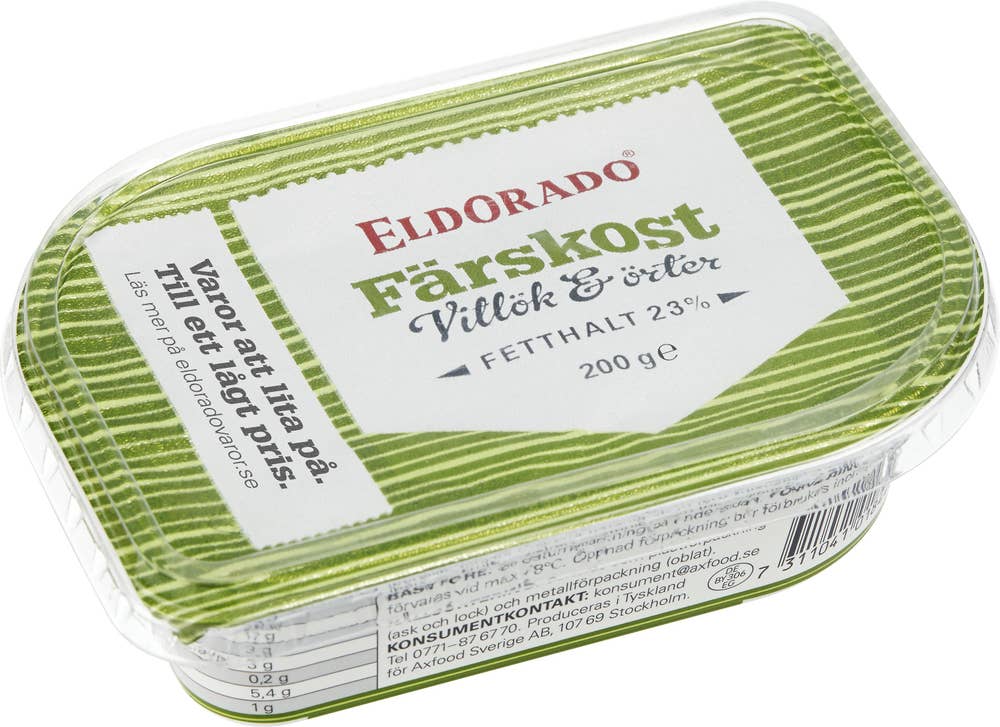 Eldorado Färskost Vitlök 25%