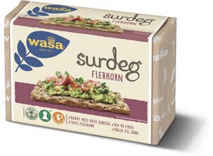 Wasa Knäckebröd Surdeg Flerkorn