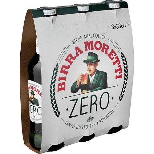 Birra Moretti Öl Alkoholfri 3x Birra Moretti