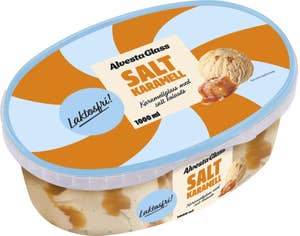 Alvestaglass Glass Salt Karamell Laktosfri
