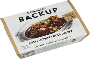 Backup Kalvfärsbiff i Rödvinssky 2-3 Port Fryst