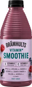 Brämhults Smoothie Vitamin Äpple banan blåbär acerola