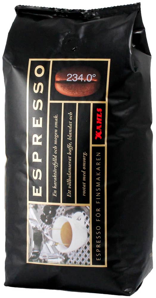 Kahls Kaffe Espresso 234,0° Hela Kaffebönor