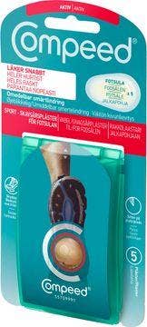 Compeed Sport Skavsår Fotsula, Skavsårsplåster, 5 st