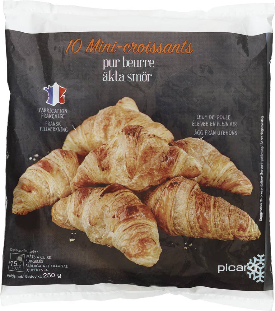 Picard Croissanter Mini Frysta 10-p