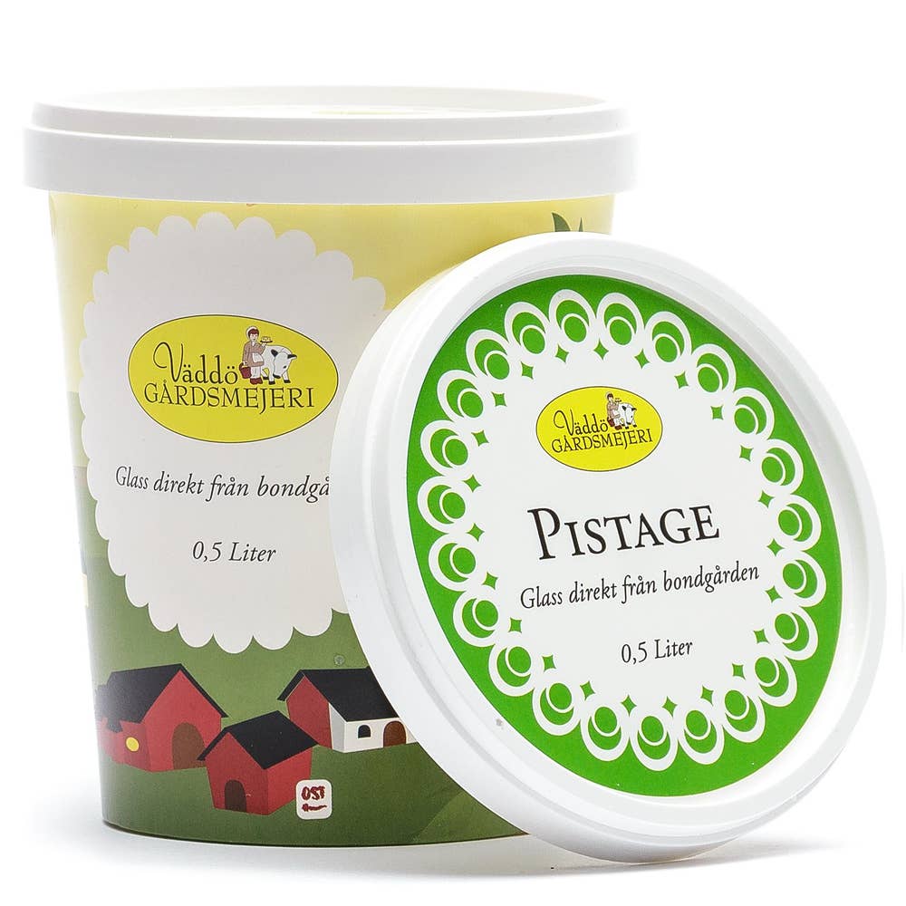Väddö Gårdsmejeri Pistageglass