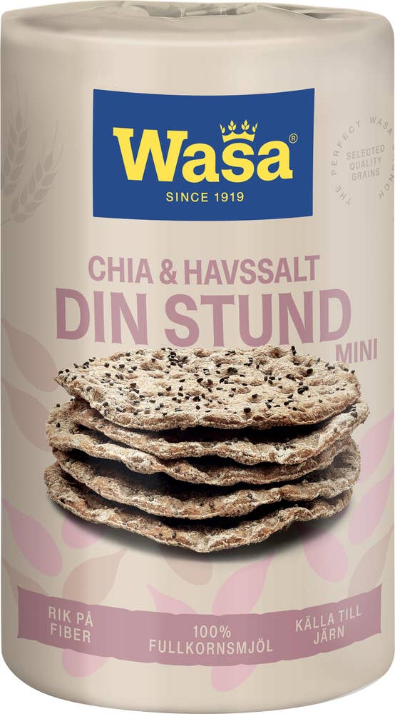 Wasa Knäckebröd Mini Chia & Havssalt