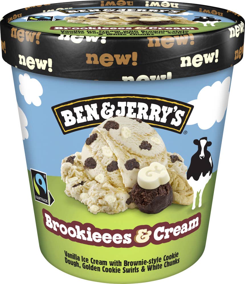 Ben & Jerry's Glass Brookies Cream