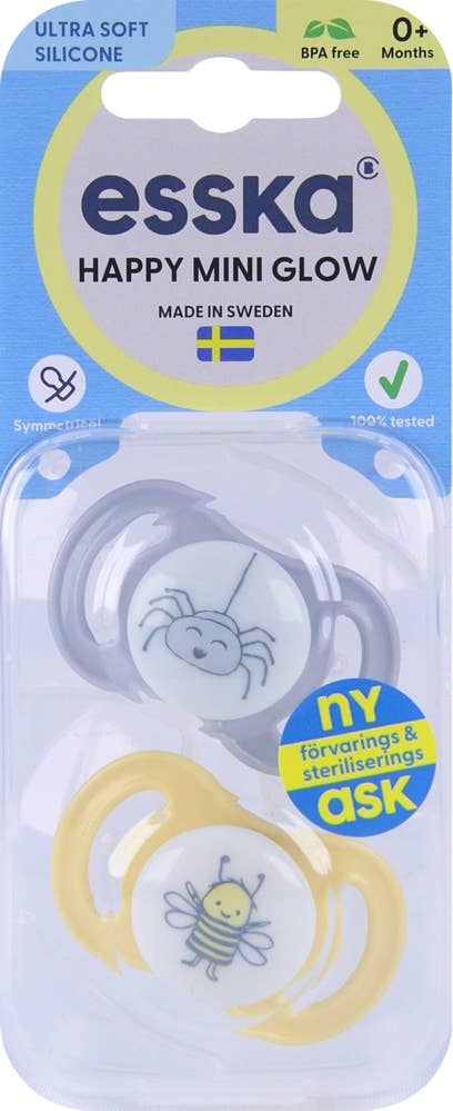 Esska Napp Happy Mini Glow Silikon +0M