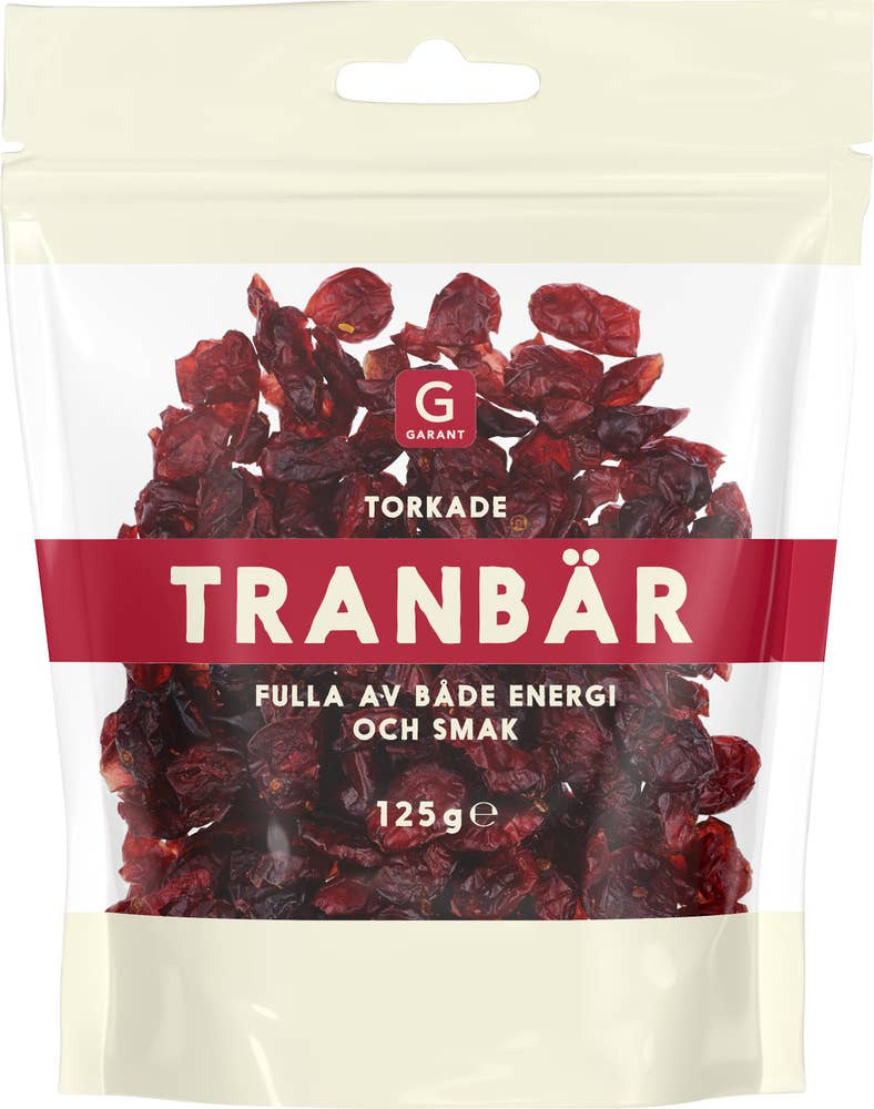 Garant Tranbär Torkade